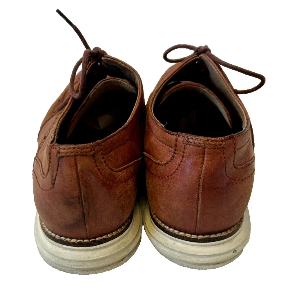 Cole Haan Original Grand Wingtip Dress Shoe Men's Oxford 9M Brown Career Preppy